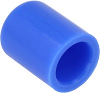QSP Siliconen blindkap - 4mm - Blauw QSP Silicone blanking cap - 4mm - Blue