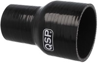 QSP Siliconen slang verloop - 16-13 mm - Zwart QSP Silicone hose reducer - 16-13 mm - Black-2