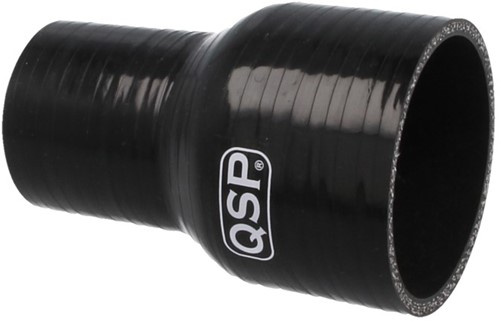 QSP Siliconen slang verloop - 16-13 mm - Zwart QSP Silicone hose reducer - 16-13 mm - Black-2