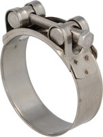 RVS slangklem - T-bout - 36-39 mm