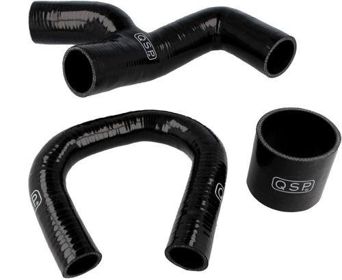 QSP turbo hose set - Subaru GC8 '97-'00 - Black QSP turbo hose set - Subaru GC8 '97-'00 - Black