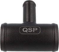 QSP aluminium T-stuk - 63 mm (25 mm aansluiting) - Zwart-3