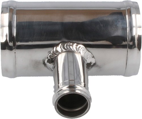 QSP aluminium T-stuk - 35 mm (25 mm aansluiting) - Zilver-2
