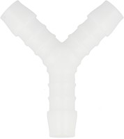 Hose connector Y piece - 8 mm