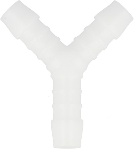 Hose connector Y piece - 8 mm