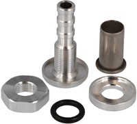 QSP self-closing fitting 8 mm aluminum QSP self-closing fitting 8 mm aluminum