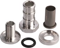 QSP self sealing fitting 13 mm aluminum QSP self sealing fitting 13 mm aluminum