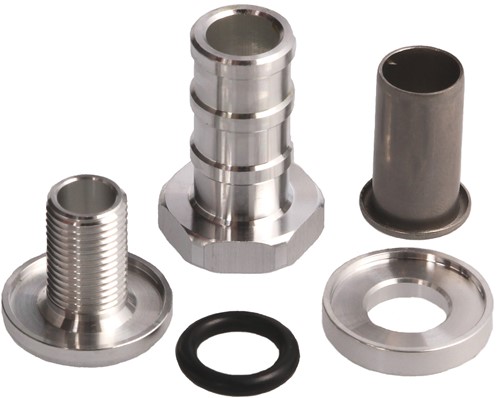 QSP self sealing fitting 13 mm aluminum QSP self sealing fitting 13 mm aluminum