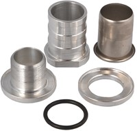 QSP zelf afsluitbare fitting 25 mm aluminium QSP self-closing fitting 25 mm aluminum