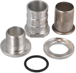 QSP self-closing fitting 25 mm aluminum QSP self-closing fitting 25 mm aluminum