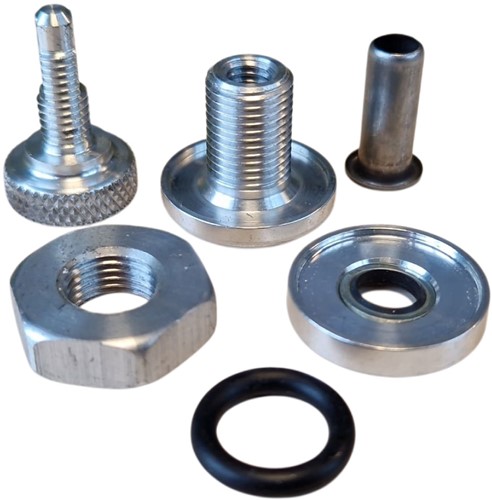 QSP Zelf afsluitende ontluchting fitting voor siliconen slang QSP Self-closing vent fitting for Silicone hose