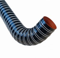 Silicone air hose - 20 mm - double-layer - Black Silicone air hose - 20 mm - double-layer - Black