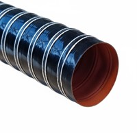 Silicone air hose - 20 mm - double-layer - Black Silicone air hose - 20 mm - double-layer - Black-2