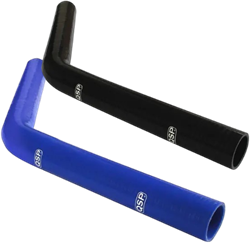 QSP Silicone hose XL - 45° bend