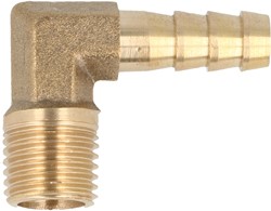 Hose pillar brass 90°